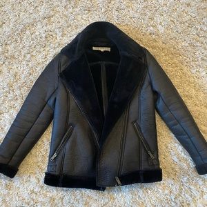 Faux Fur Shearling coat